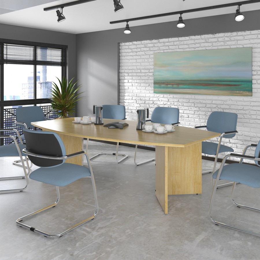 Arrow Head Rectangular Boardroom Table 